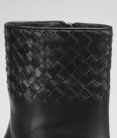 Bottega Veneta® Nero Intrecciato Calf Bootie Bottega Veneta® Nero Intrecciato Calf Bootie