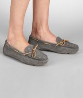 Bottega Veneta® Mokassin aus Wildleder Intrecciato Bottega Veneta® Mokassin aus Wildleder Intrecciato