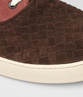 Bottega Veneta® Intrecciato Suede Sneaker Bottega Veneta® Intrecciato Suede Sneaker
