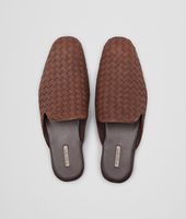 Bottega Veneta® Intrecciato Foulard Calf Slipper Bottega Veneta® Intrecciato Foulard Calf Slipper