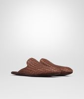 Bottega Veneta® Intrecciato Foulard Calf Slipper Bottega Veneta® Intrecciato Foulard Calf Slipper