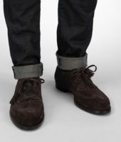 Bottega Veneta® Schuh aus Kalbs- und Wildleder Espresso Bottega Veneta® Schuh aus Kalbs- und Wildleder Espresso