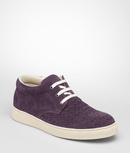 BOTTEGA VENETA - Intrecciato Suede Sneaker