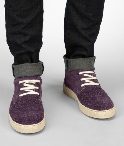 BOTTEGA VENETA - Intrecciato Suede Sneaker