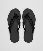 Bottega Veneta® Nero Crocodile Sandals Bottega Veneta® Nero Crocodile Sandals