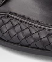 Bottega Veneta® Nero Calf Boat Shoe Bottega Veneta® Nero Calf Boat Shoe
