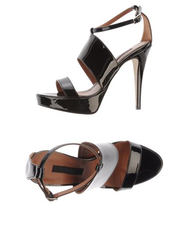ZOOM PINKO BLACK - Sandals