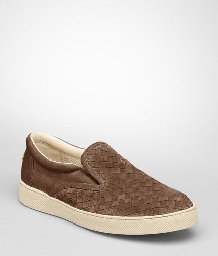BOTTEGA VENETA - Intrecciato Suede Sneaker