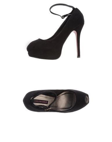 ZOOM GOLD&GOLD - Pumps with open toe