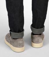 Bottega Veneta® Fume Intrecciato Suede Sneaker Bottega Veneta® Fume Intrecciato Suede Sneaker