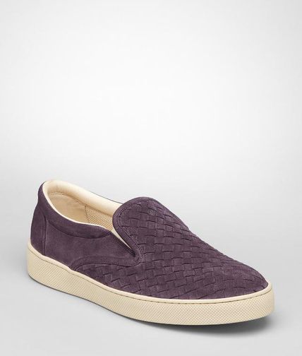 BOTTEGA VENETA - Intrecciato Suede Sneaker