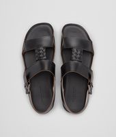 Bottega Veneta® Nero Calf Sandal Bottega Veneta® Nero Calf Sandal