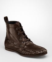 Bottega Veneta® Segelschuh aus Kalbsleder Intrecciato Bottega Veneta® Segelschuh aus Kalbsleder Intrecciato