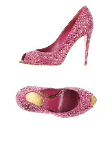 ZOOM RENE' CAOVILLA - Courts with open toe