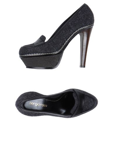 ZOOM SERGIO ROSSI - Moccasins with heel