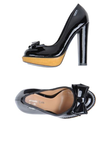 ZOOM ARMANI JEANS - Platform pumps