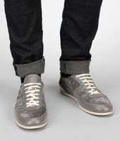 Bottega Veneta® Fume Krim Suede Sneaker Bottega Veneta® Fume Krim Suede Sneaker
