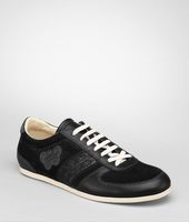 Bottega Veneta® Nero Ardoise Suede Sneaker Bottega Veneta® Nero Ardoise Suede Sneaker