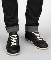 Bottega Veneta® Nero Ardoise Suede Sneaker Bottega Veneta® Nero Ardoise Suede Sneaker