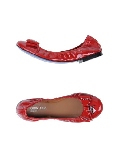 ZOOM ARMANI JEANS - Ballet flats