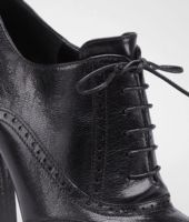 Bottega Veneta® Nero Goatskin Ankle Boot Bottega Veneta® Nero Goatskin Ankle Boot
