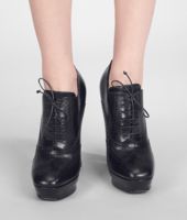 Bottega Veneta® Nero Goatskin Ankle Boot Bottega Veneta® Nero Goatskin Ankle Boot
