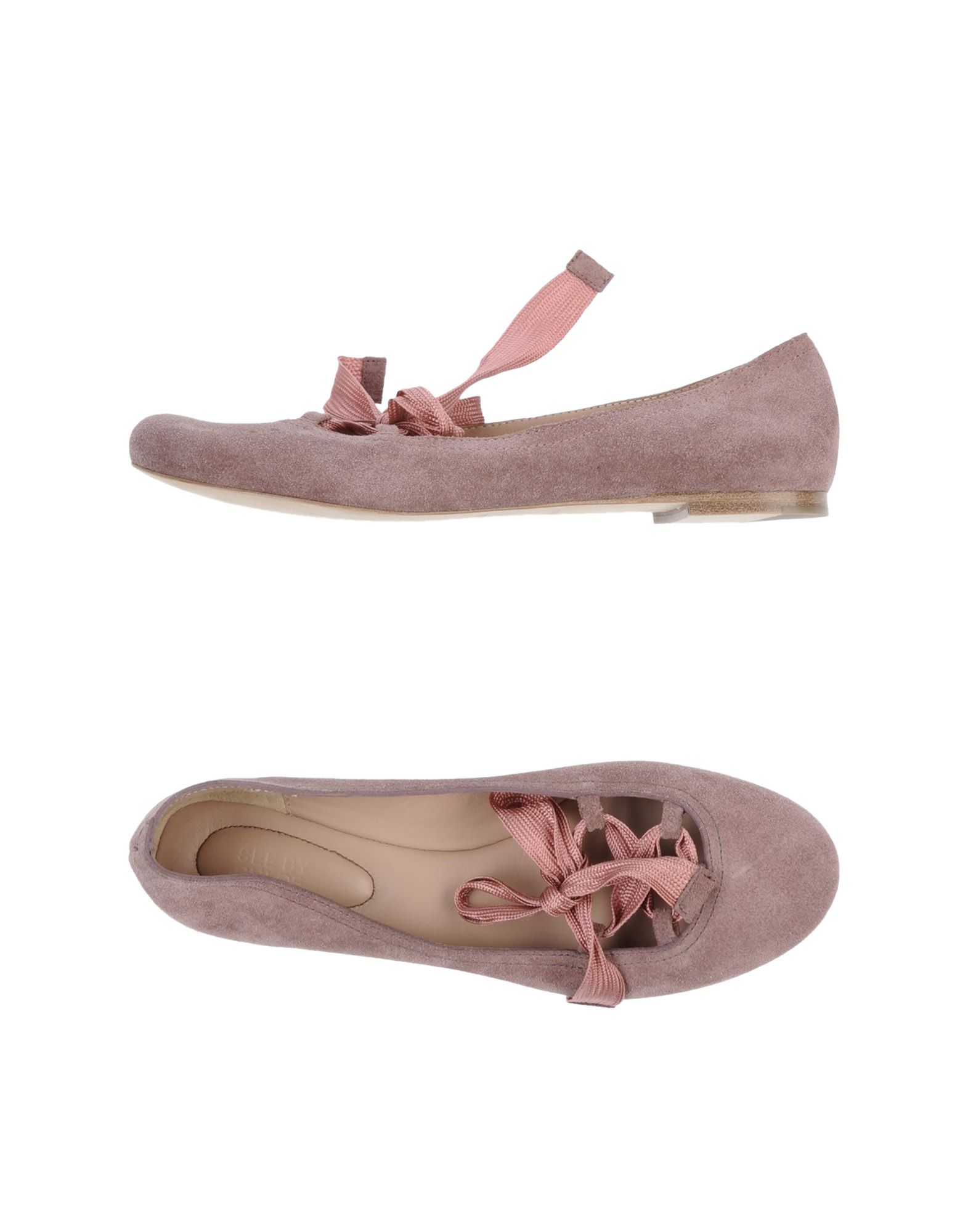 see by chloe ballerina flats