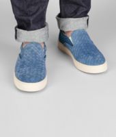 Bottega Veneta® Électrique Intrecciato Suede Sneaker Bottega Veneta® Électrique Intrecciato Suede Sneaker