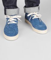 Bottega Veneta® Électrique Intrecciato Suede Sneaker Bottega Veneta® Électrique Intrecciato Suede Sneaker