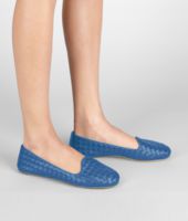Bottega Veneta® Slipper aus Nappaleder Intrecciato Électrique Bottega Veneta® Slipper aus Nappaleder Intrecciato Électrique