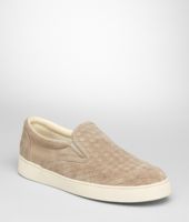 Bottega Veneta® Walnut Intrecciato Suede Sneaker Bottega Veneta® Walnut Intrecciato Suede Sneaker
