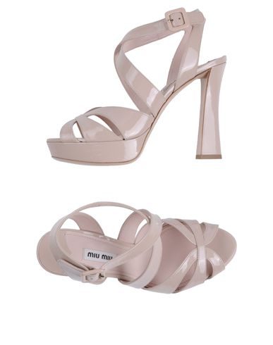 ZOOM MIU MIU - Platform sandals