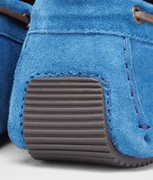 Bottega Veneta® Électrique Intrecciato Suede Moccasin Bottega Veneta® Électrique Intrecciato Suede Moccasin