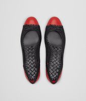 Bottega Veneta® Natuarale Fraise Straw Smooth Chevre Pump Bottega Veneta® Natuarale Fraise Straw Smooth Chevre Pump
