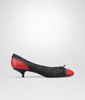 Bottega Veneta® Natuarale Fraise Straw Smooth Chevre Pump Bottega Veneta® Natuarale Fraise Straw Smooth Chevre Pump