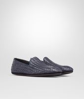 Bottega Veneta® Prusse Intrecciato Foulard Calf Outdoor Slipper Bottega Veneta® Prusse Intrecciato Foulard Calf Outdoor Slipper