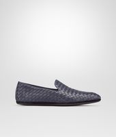 Bottega Veneta® Prusse Intrecciato Foulard Calf Outdoor Slipper Bottega Veneta® Prusse Intrecciato Foulard Calf Outdoor Slipper