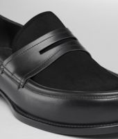 Bottega Veneta® Nero Jungle Calf Loafer Bottega Veneta® Nero Jungle Calf Loafer