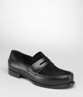 Bottega Veneta® Nero Jungle Calf Loafer Bottega Veneta® Nero Jungle Calf Loafer