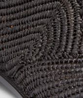 Bottega Veneta® Nero Straw Lace Up Bottega Veneta® Nero Straw Lace Up