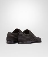 Bottega Veneta® Nero Straw Lace Up Bottega Veneta® Nero Straw Lace Up