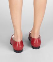Bottega Veneta® Fraise Brunissable Suede Caiman Loafer Bottega Veneta® Fraise Brunissable Suede Caiman Loafer