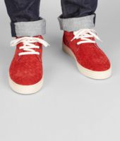 Bottega Veneta® Fraise Intrecciato Suede Sneaker Bottega Veneta® Fraise Intrecciato Suede Sneaker