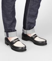 Bottega Veneta® Loafer aus Jungle Calf Nero Bottega Veneta® Loafer aus Jungle Calf Nero