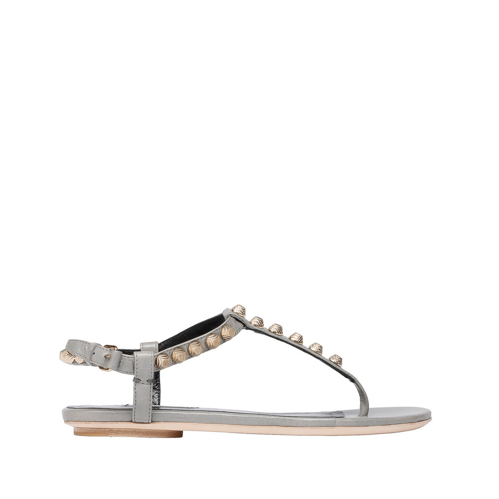 Balenciaga Giant Gold T Strap Sandals Balenciaga Giant Gold T Strap Sandals
