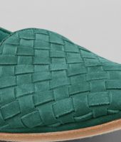 Bottega Veneta® Menthe Suede Outdoor Slipper Bottega Veneta® Menthe Suede Outdoor Slipper