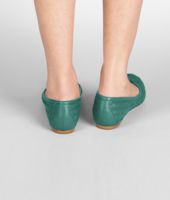 Bottega Veneta® Menthe Intrecciato Nappa Ballerina Bottega Veneta® Menthe Intrecciato Nappa Ballerina