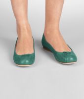 Bottega Veneta® Menthe Intrecciato Nappa Ballerina Bottega Veneta® Menthe Intrecciato Nappa Ballerina