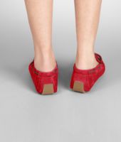 Bottega Veneta® Fraise Intrecciato Suede Moccasin Bottega Veneta® Fraise Intrecciato Suede Moccasin