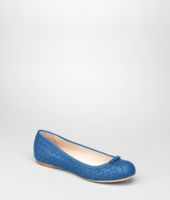 Bottega Veneta® Ballerinas aus Nappaleder Intrecciato Électrique Bottega Veneta® Ballerinas aus Nappaleder Intrecciato Électrique